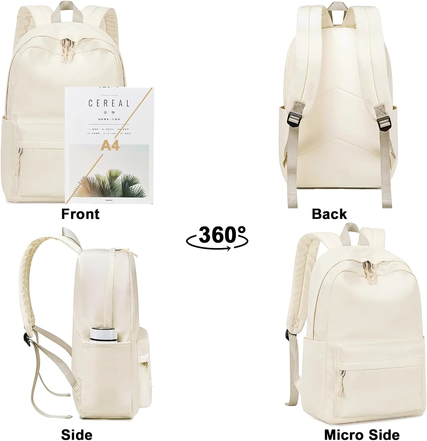 Bluboon Bookbags School Backpack Laptop Schoolbag for Teens Girls High School