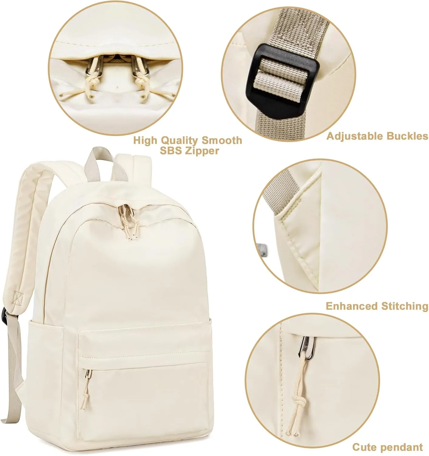 Bluboon Bookbags School Backpack Laptop Schoolbag for Teens Girls High School