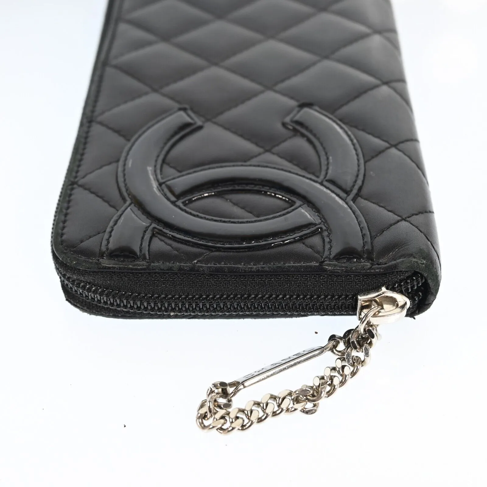 Chanel Cc Coco Logos Cambon Leather