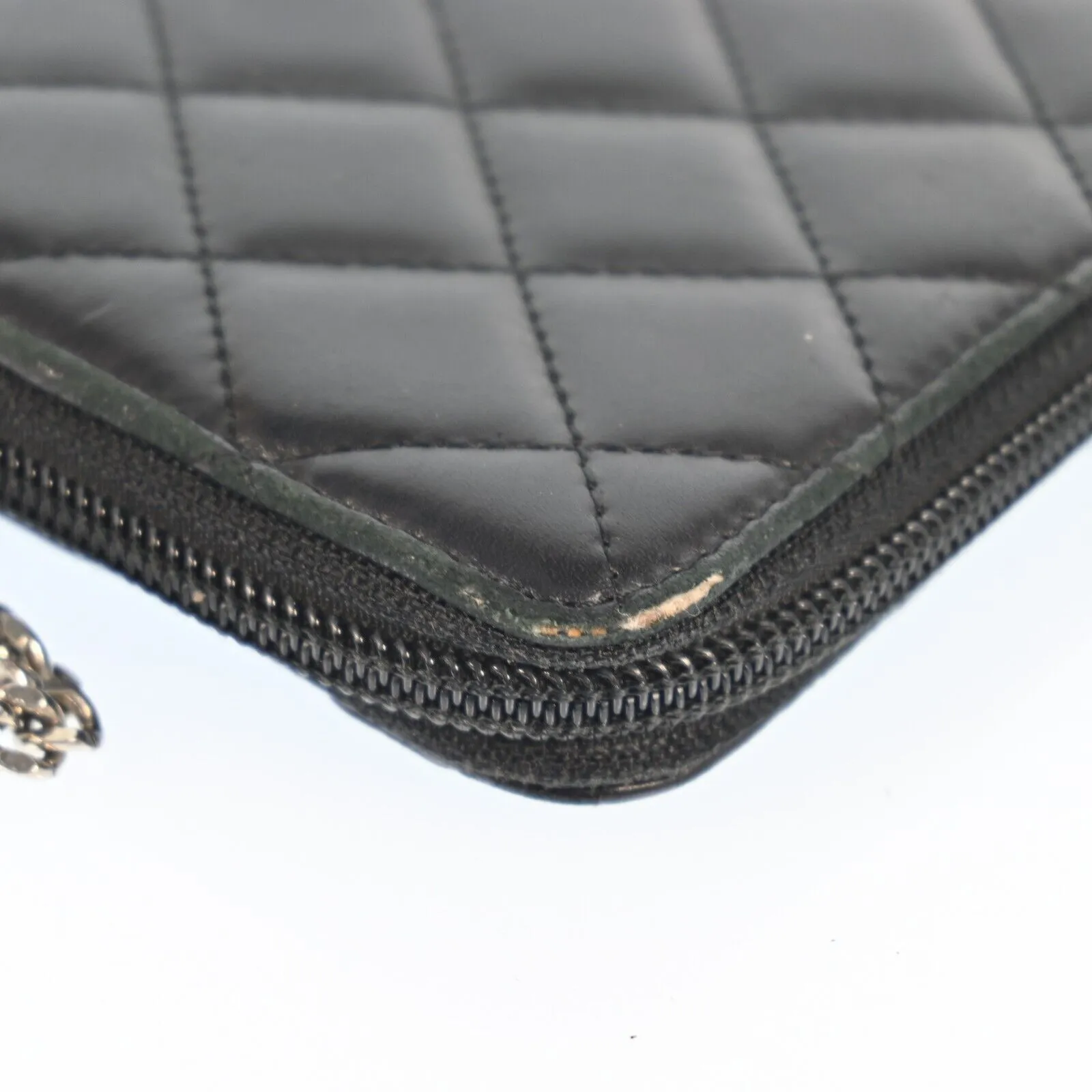 Chanel Cc Coco Logos Cambon Leather