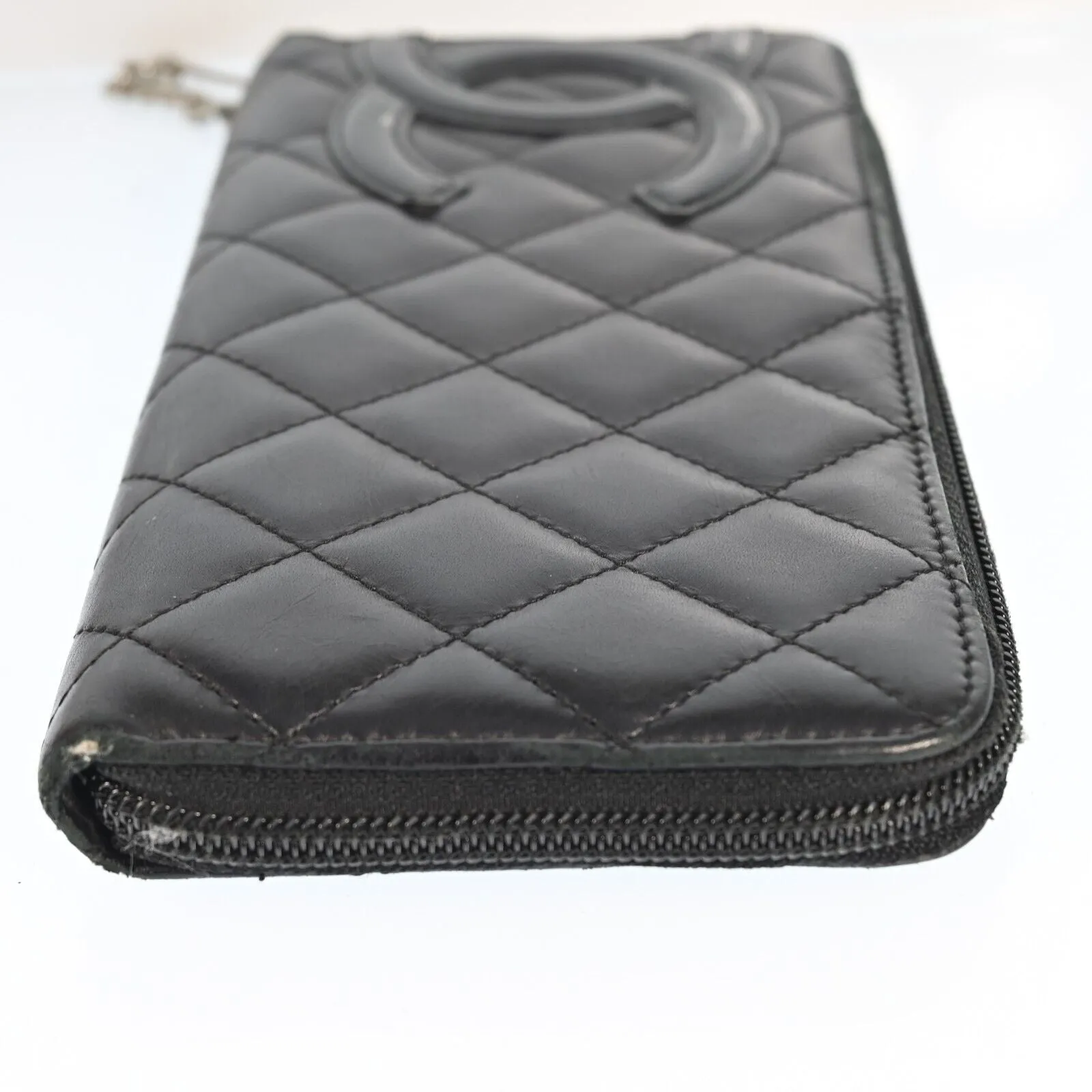 Chanel Cc Coco Logos Cambon Leather