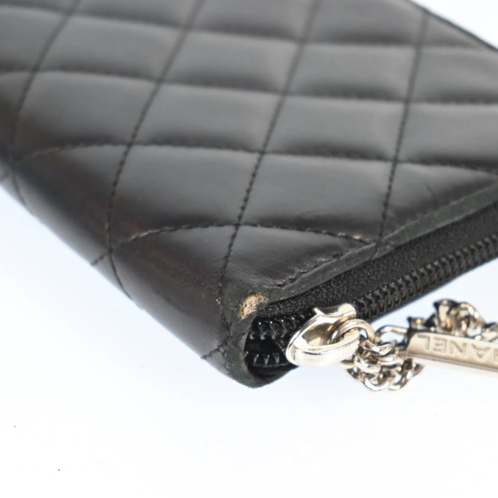 Chanel Cc Coco Logos Cambon Leather