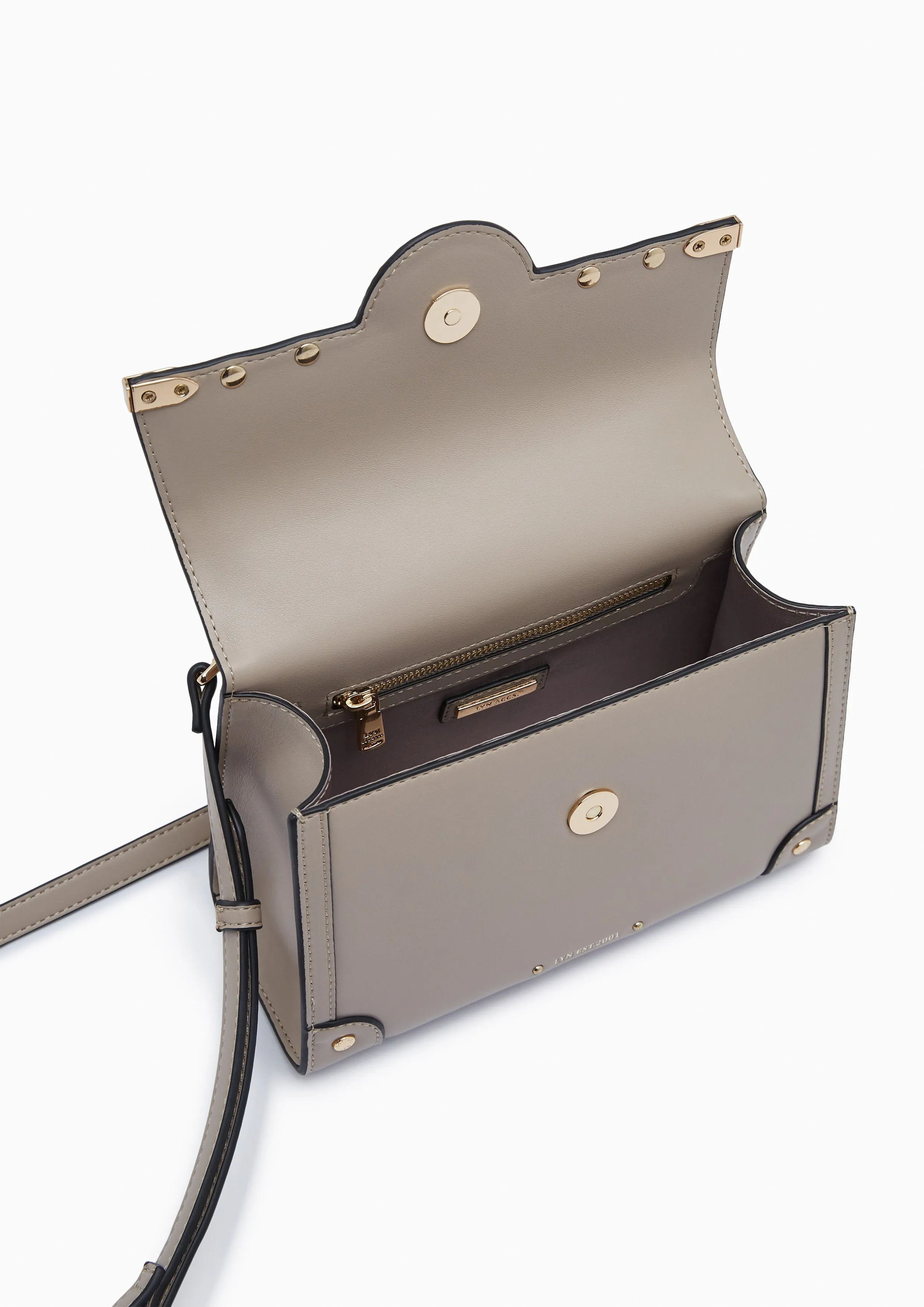 Kevon Top Handle M Handbag - Taupe