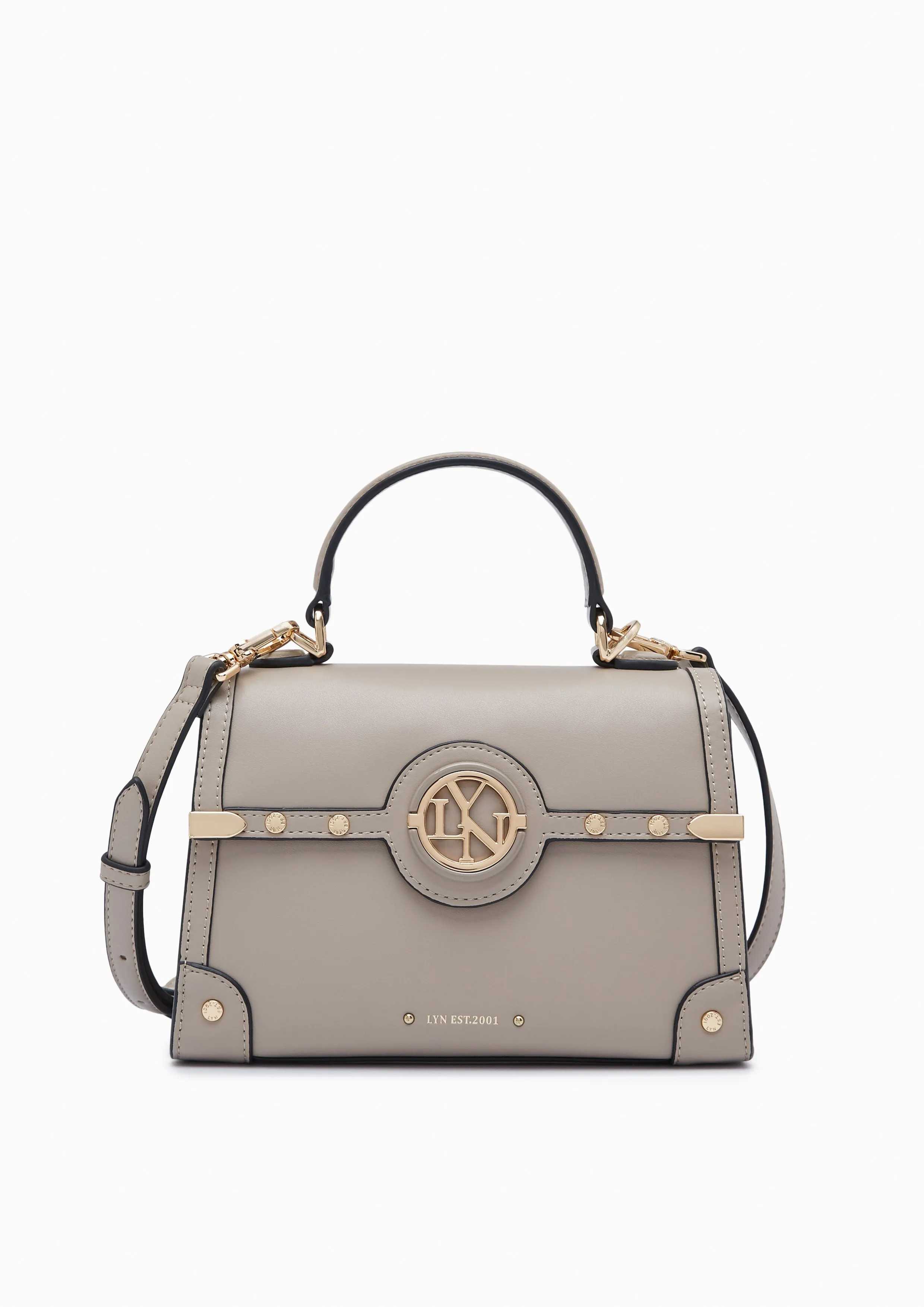 Kevon Top Handle M Handbag - Taupe
