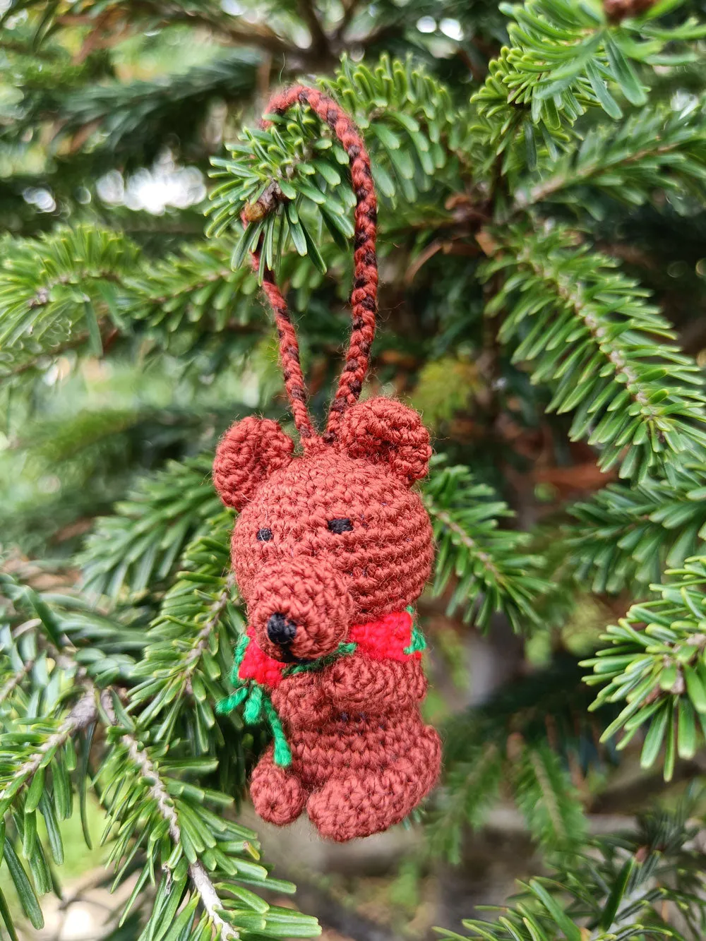 Mini Crochet (Amigurumi) Cute and Festive Animals Decoration