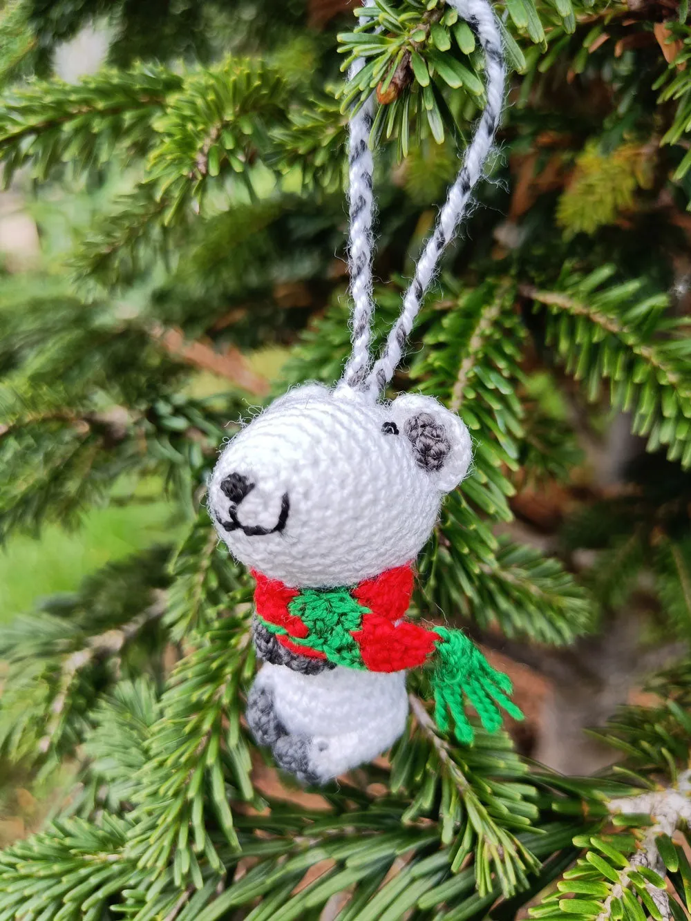 Mini Crochet (Amigurumi) Cute and Festive Animals Decoration