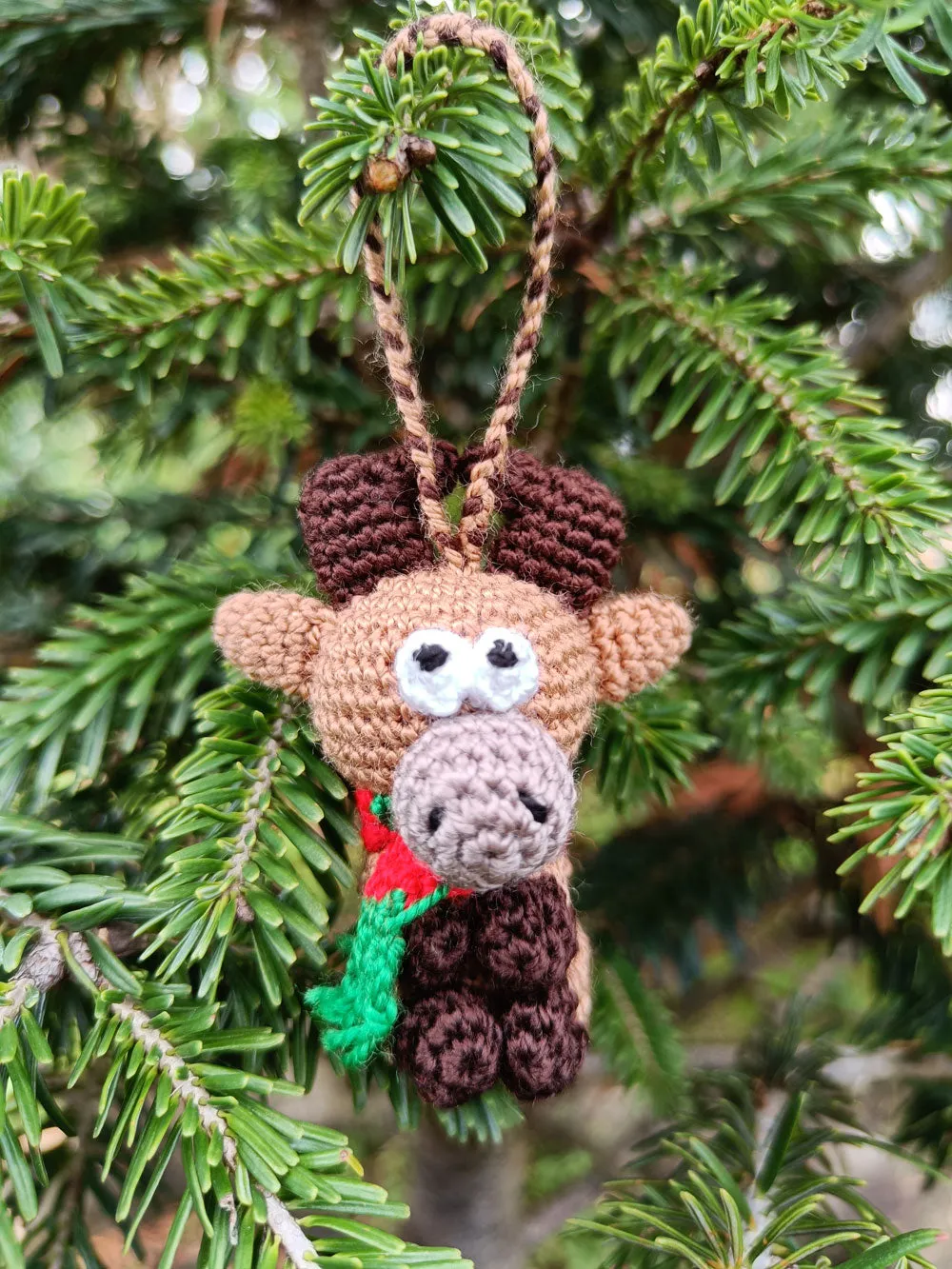 Mini Crochet (Amigurumi) Cute and Festive Animals Decoration