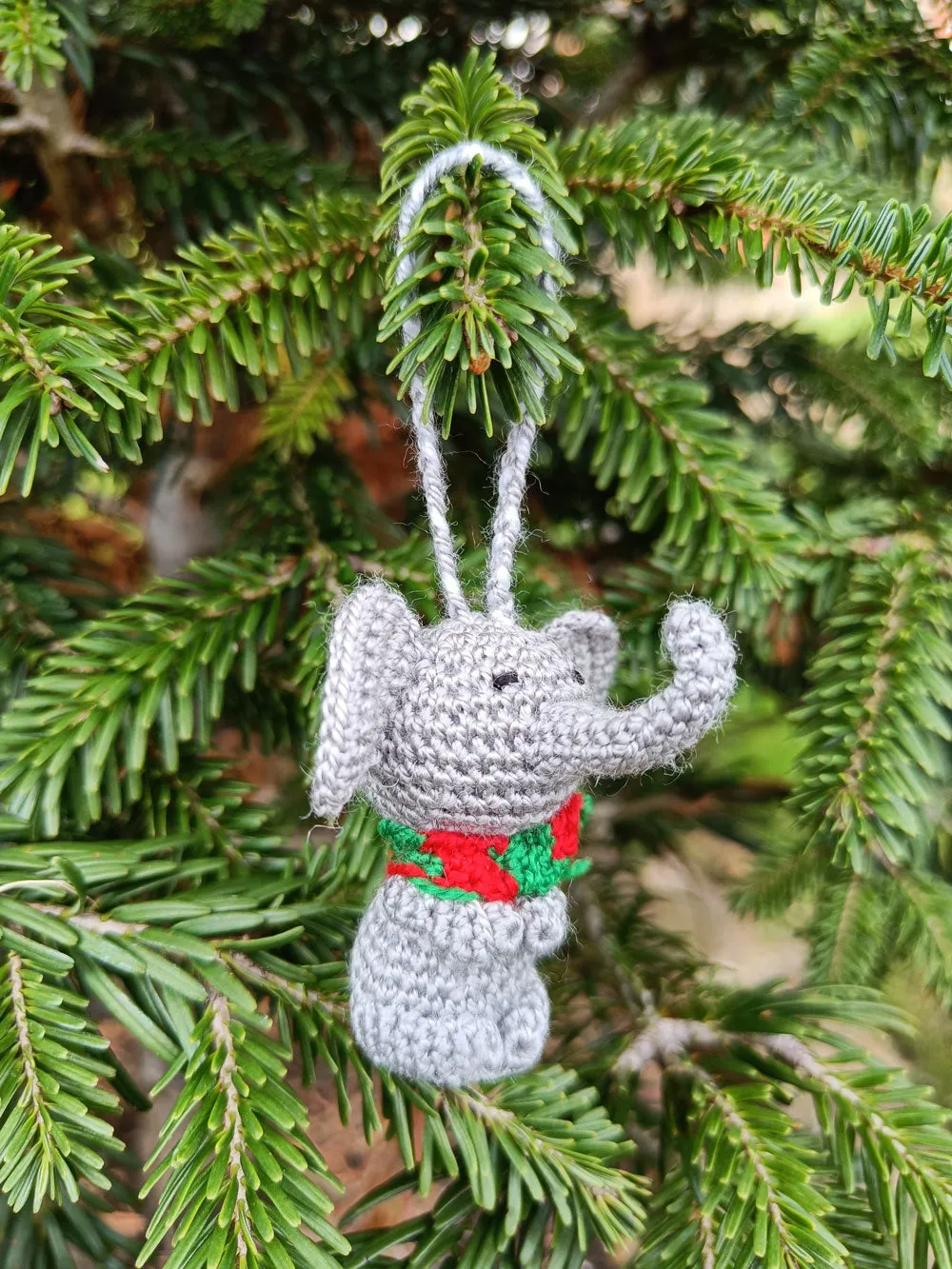 Mini Crochet (Amigurumi) Cute and Festive Animals Decoration
