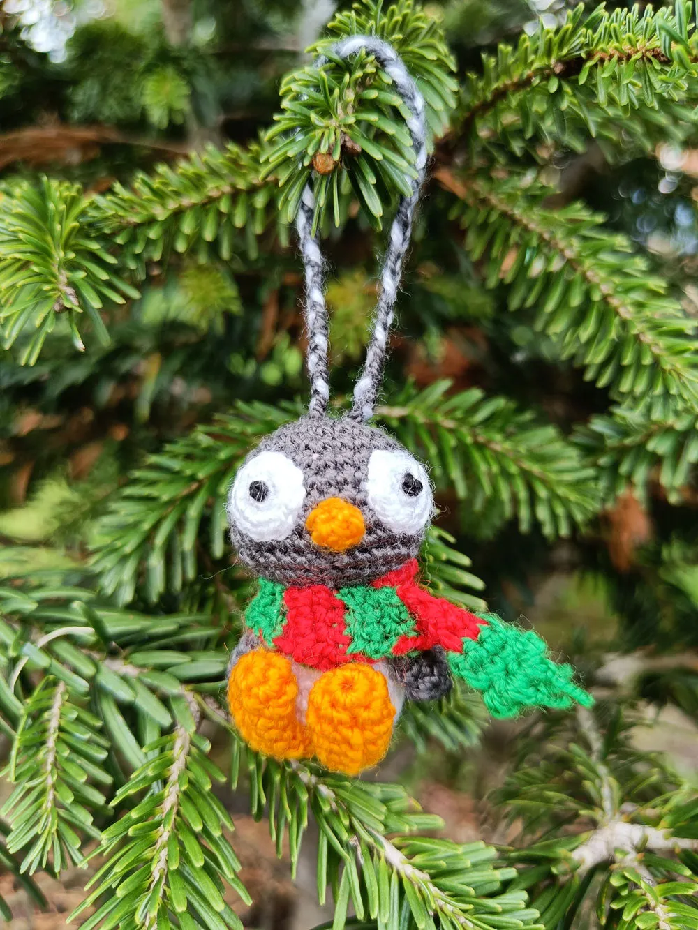 Mini Crochet (Amigurumi) Cute and Festive Animals Decoration