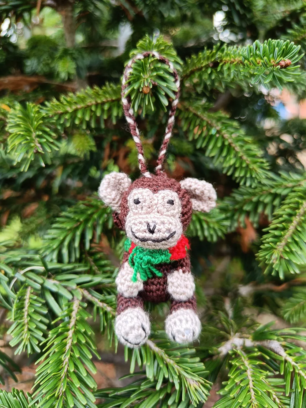 Mini Crochet (Amigurumi) Cute and Festive Animals Decoration