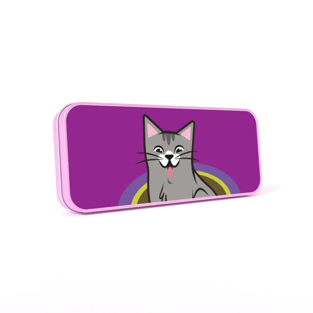 Pencil Tins - Cartoon Kitten