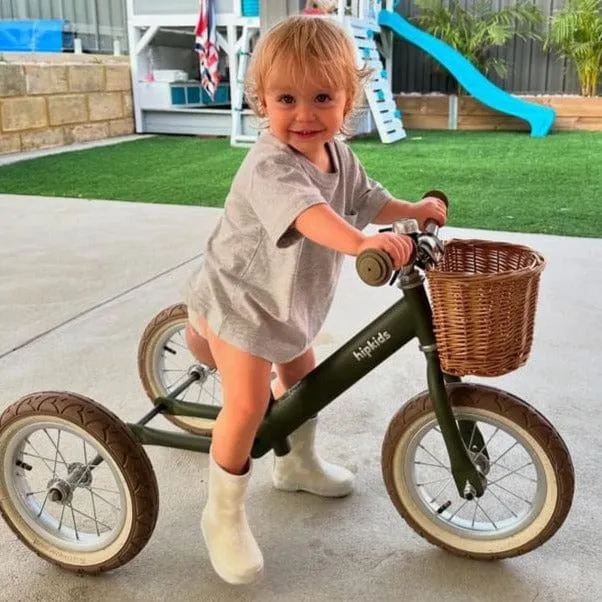 Steel 2 in 1 Trike with Carry Strap Bundle