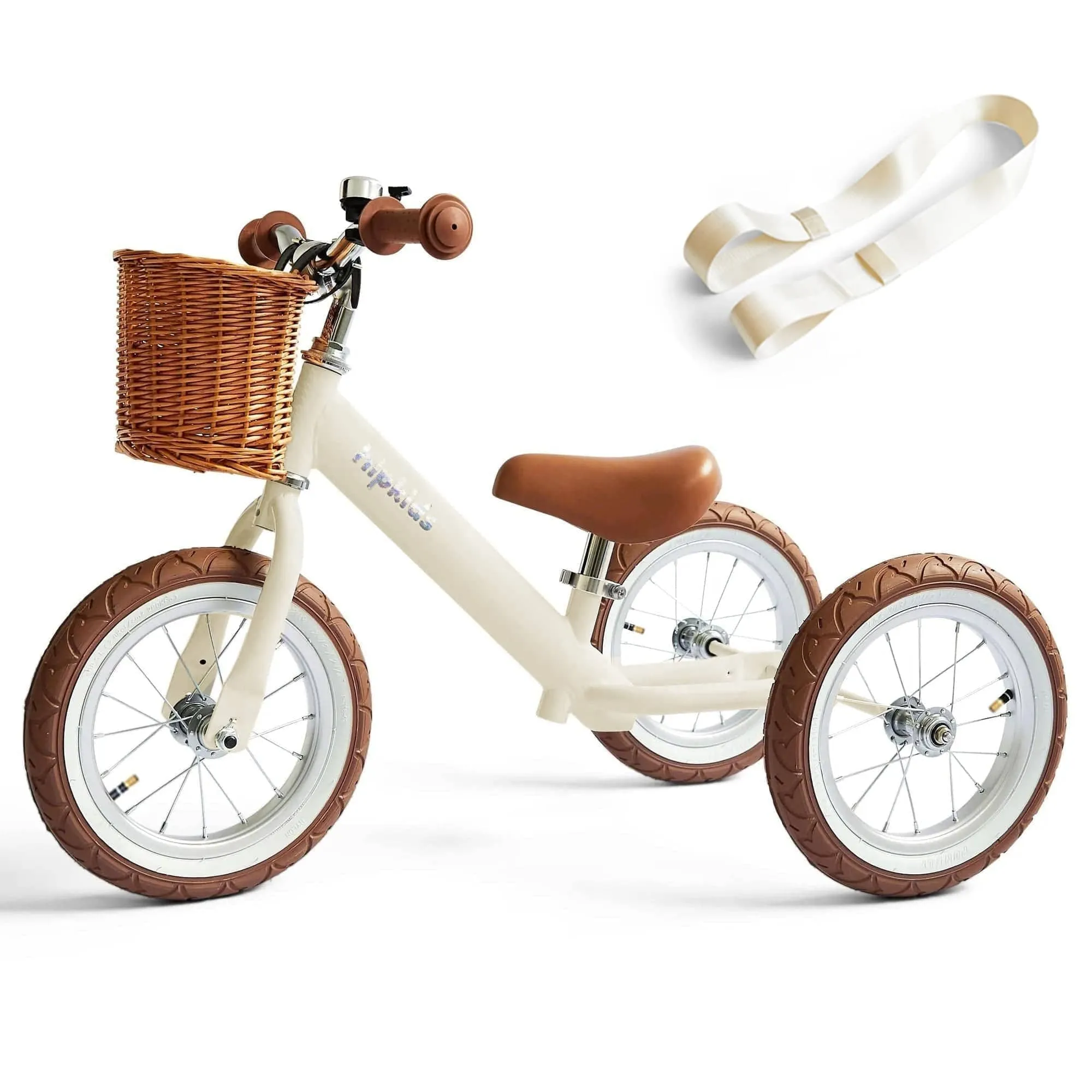 Steel 2 in 1 Trike with Carry Strap Bundle
