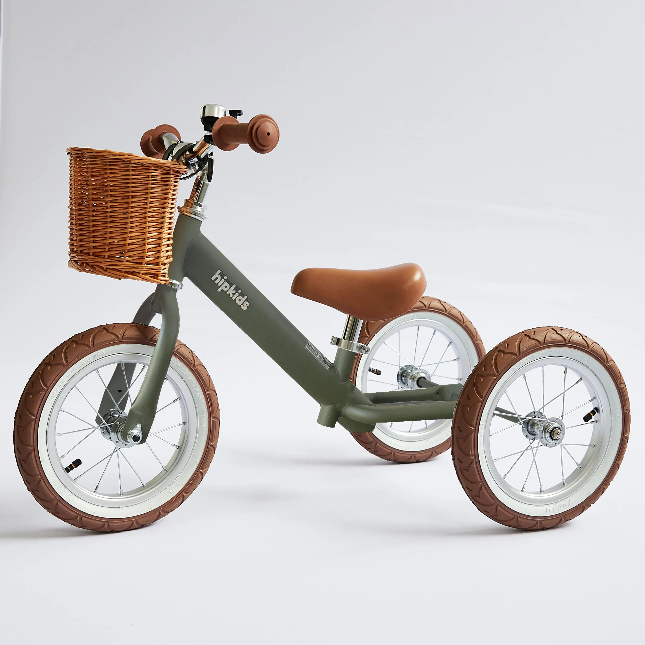 Steel 2 in 1 Trike with Carry Strap Bundle
