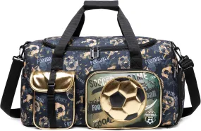 Travel Bag for Children Girls Boys Swimming Bag Kids Duffle Bag Sports Bag with Shoe Compartment Duffel Sport Carry On Weekender Kids Duffle Bag